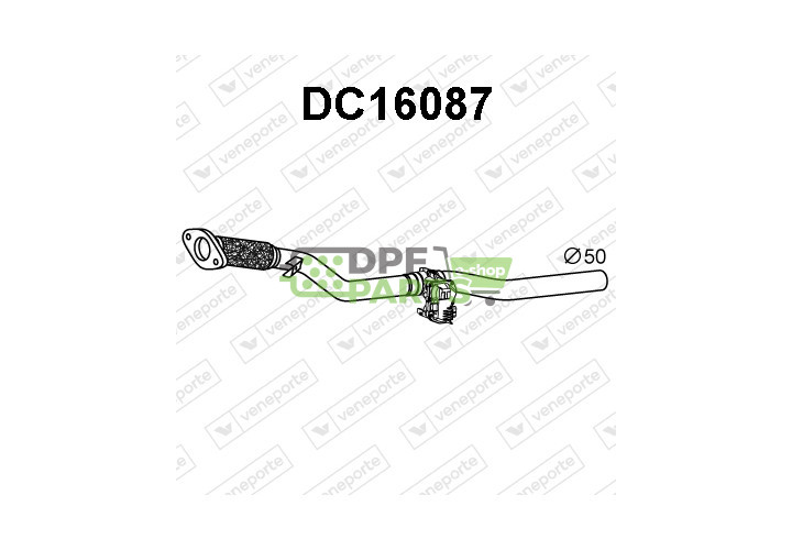 Rura wydechowa LOGAN II/SANDERO II 1.5dCi H/B/Br/Crv 09/14- - 200105495R