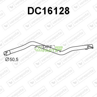 Rura wydechowa DUSTER II 1.5Blue dCi SUV 09/18- - 200101567R
