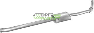 Střední tlumič výfuku Renault Kangoo 1.4 kat  97-, Polmo 21.259 A, OE 7700308551