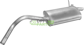 Koncový tlumič výfuku Renault Kangoo 1.4 kat  97-03, Polmo 21.260 A, OE 7700308548