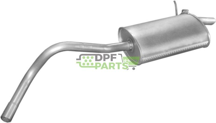 Koncový tlumič výfuku Renault Kangoo 1.2  03/98 -, Polmo 21.262 A, OE 7700312439