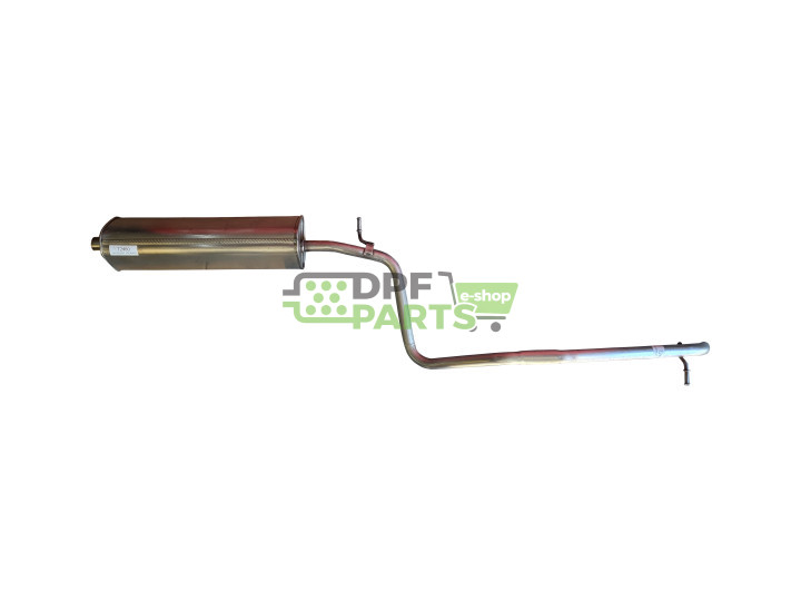 Tłumik środkowy z wylotem VW UP / SKODA CITIGO / SEAT MII - 1S0253409AD 1S0253409AH 1S0253409G