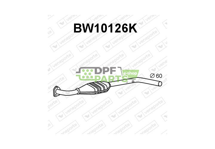 Katalyzátor BMW - 18322246928 18327789040
