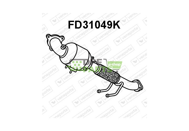 Katalizator FORD - 1787285 1831667 1836874