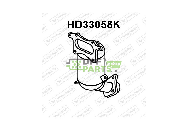 Katalizator HONDA - 18190RB0E50 18190RB0G00 18190RBJG00