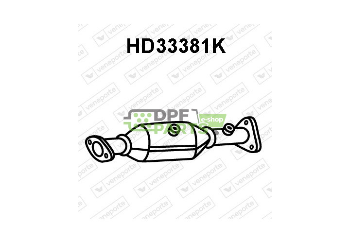 Katalizator HONDA - 18160PELG00 18160PEMG00 