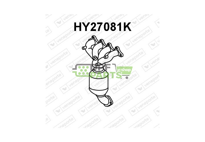 Katalizator HYUNDAI - 2851022670  