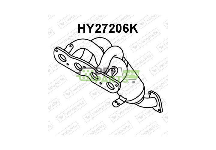 Katalizator HYUNDAI - 2851003AH1  