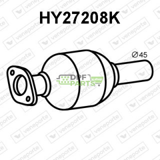 Katalizator HYUNDAI - 28605C8150