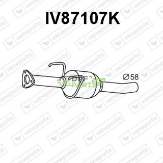 Katalizator IVECO - 504141541  