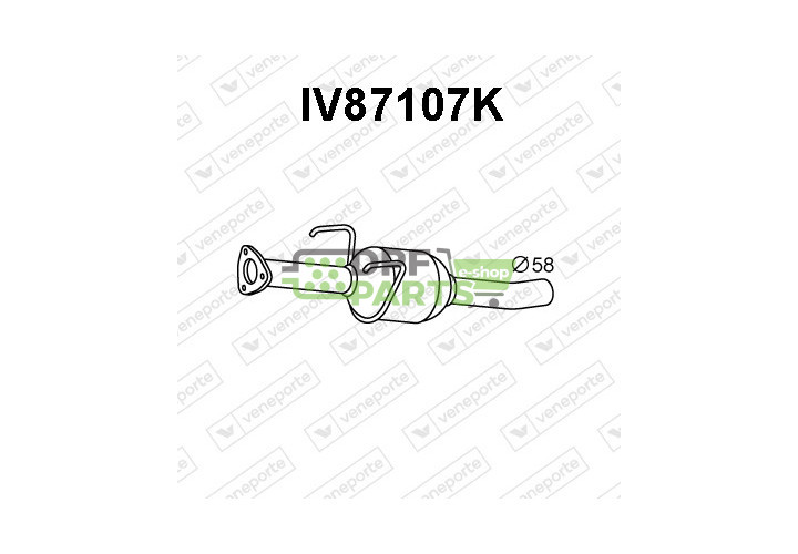Katalizator IVECO - 504141541  