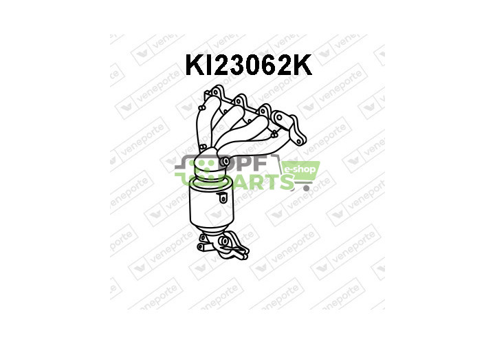 Katalyzátor KIA - 2852002620 2852002640