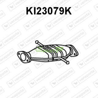 Katalizator KIA - 289504X300  