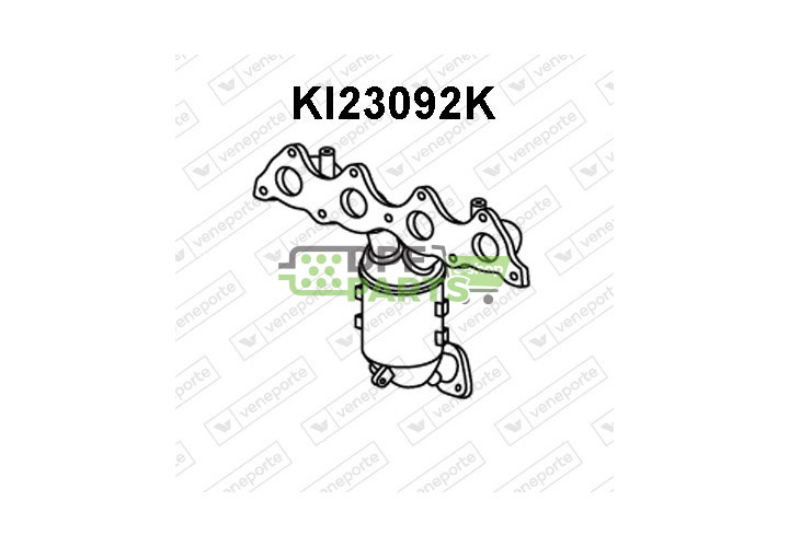 Katalizator KIA - 285102BIA0 285102BIH0 