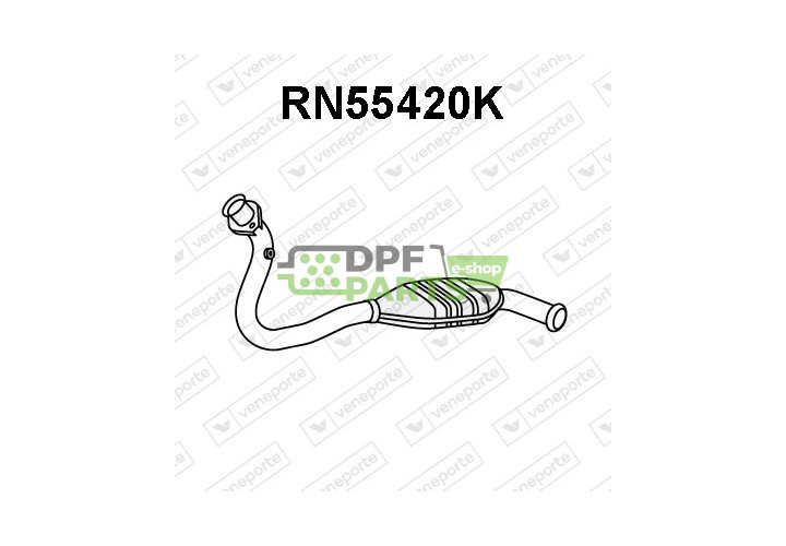 Katalizator RENAULT - 7700426435 7700821229 7700834739