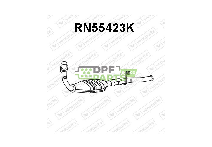 Katalizator RENAULT - 7700412169 7700421200 7700421260