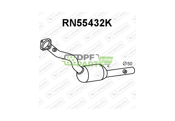 Katalizator RENAULT - 8200385695  
