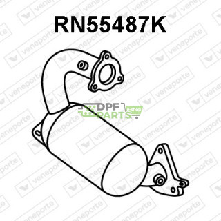 Katalizator RENAULT - 208A00750R 8201057861 