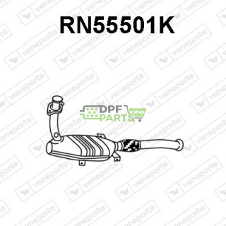 Katalizator RENAULT - 7700430017 7700430019 7700435588