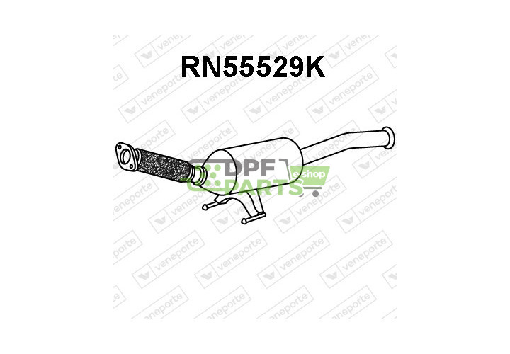 Katalizator OPEL / RENAULT / VAUXHALL - 200102657R 200103815R 4419436