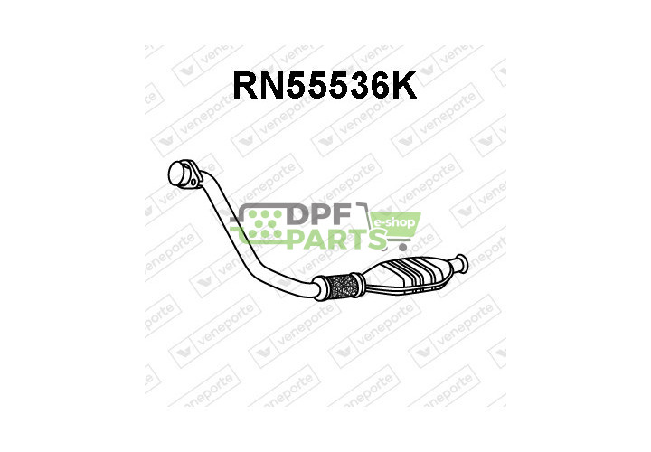 Katalizator OPEL / RENAULT / VAUXHALL - 4500247 4501411 7700309484