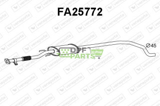 Koncový tlumič výfuku ALFA ROMEO / FIAT - 51788834 51813685