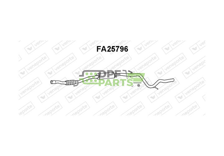 Tłumik FIAT - 46825353 71765150 