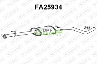 Tlumič FIAT - 51755862 51781394 51789969