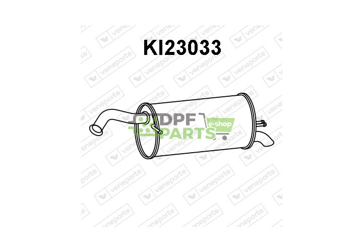 Tłumik KIA - 2873007100  