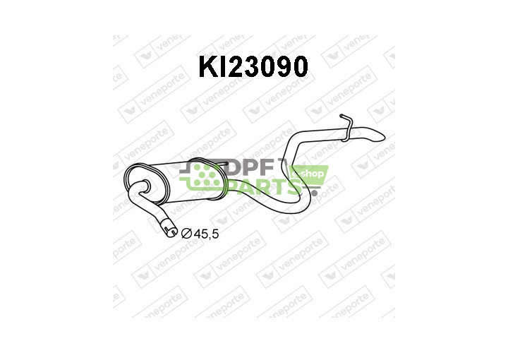Tłumik KIA - 287001H070