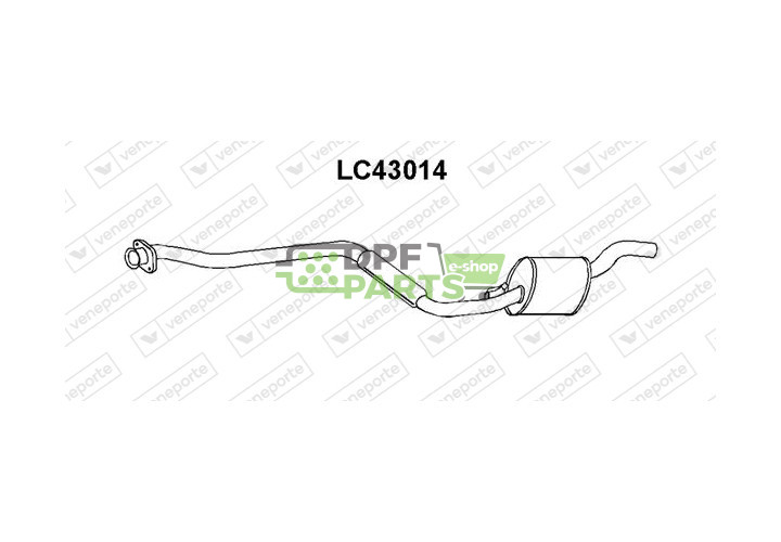 Tłumik AUTOBIANCH - 7663334  