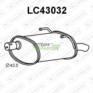 Tlumič CHRYSLER / LANCIA - 51916860 51974726 51979139