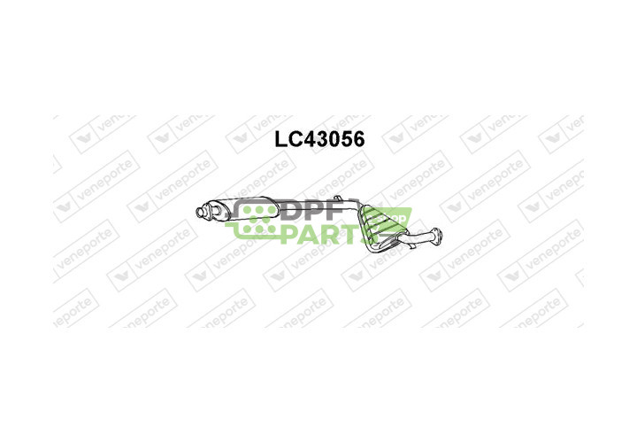 Tłumik LANCIA - 82454172 82462573 