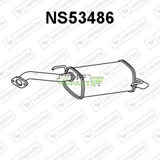 Tłumik NISSAN - 20100BH60B 20100BH61B 20100BH61C