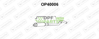 Tłumik OPEL / VAUXHALL - 852029 852181 852318