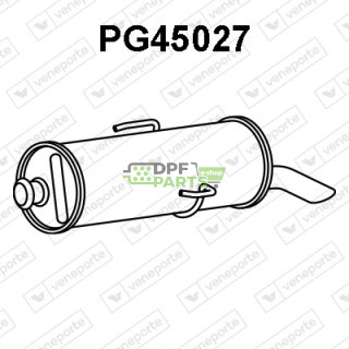 Tłumik CITROËN / PEUGEOT - 172671 172678 172690