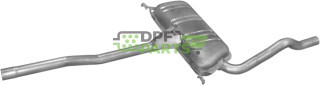 Střední tlumič výfuku Skoda Superb 1.9 TDi 01-, Polmo 24.51 A, OE 3U0253409E