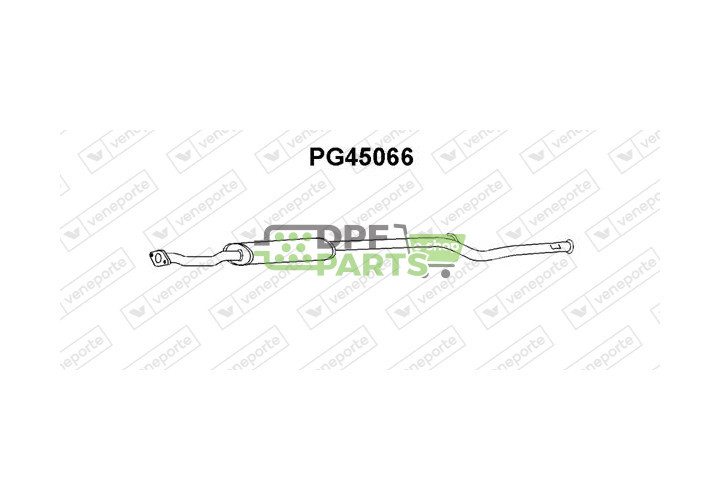 Tłumik CITROËN / PEUGEOT - 171768 171779 172897