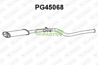 Tłumik CITROËN / PEUGEOT - 171730 171731 171765