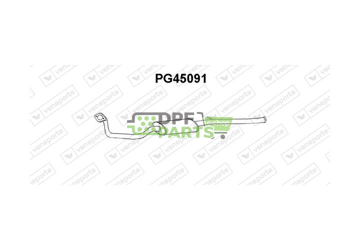 Tłumik PEUGEOT - 172856  