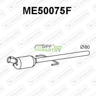 Filtry pevných částic DPF MERCEDES - 6394900292 6394900892 6394901392