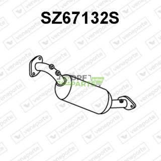 Filtry pevných částic DPF SUZUKI - 1419067J00H02 1419067J01H02