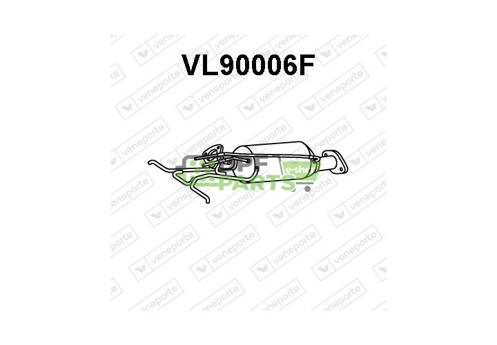 Filtry pevných částic DPF VOLVO - 30713210 31219055 36002221