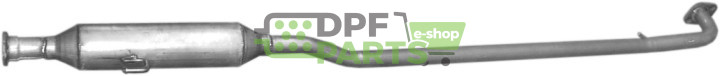 Střední tlumič výfuku Toyota Camry VI 2.4i-16V 07-, Polmo 26.294 A, OE 1742028470