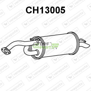 Tlumič CHEVROLET - 96591511  