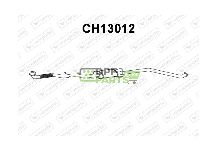 Tłumik CHEVROLET - 96819218  