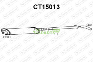 Tlumič CITROËN - 5490970 75491622 75492020