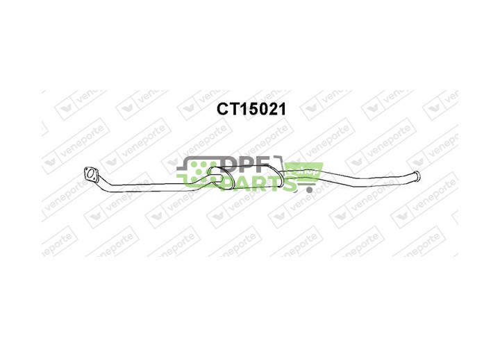 Tłumik CITROËN - 96041785 96145070 