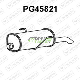 Tłumik PEUGEOT - 173020  