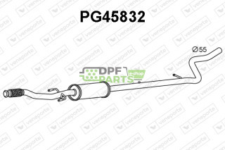 Tłumik PEUGEOT - 1717GS  